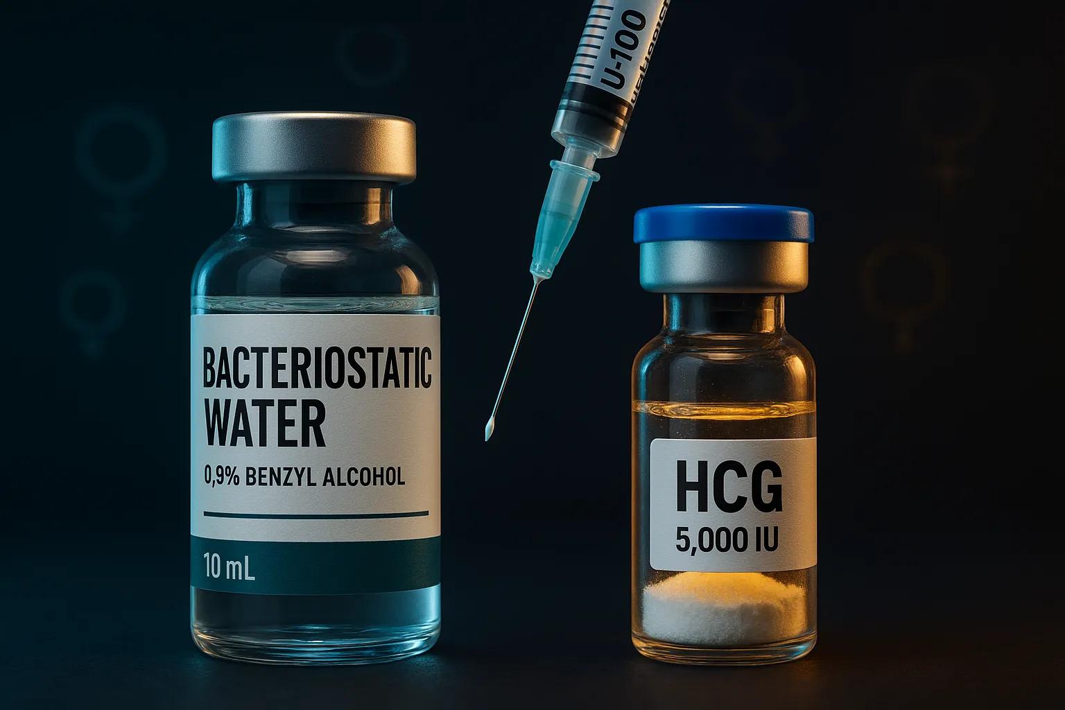 Bac Water for HCG: Reconstitution + Dose Math (2026)
