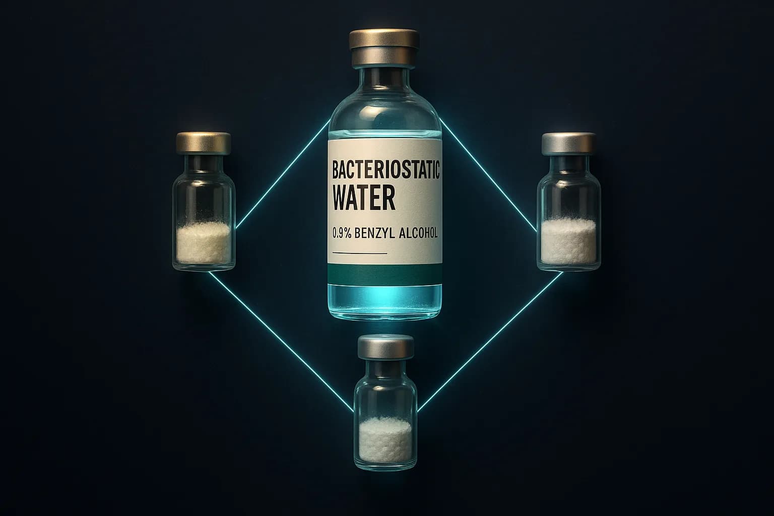 Bac Water for Sermorelin, CJC-1295, Ipamorelin (2026)