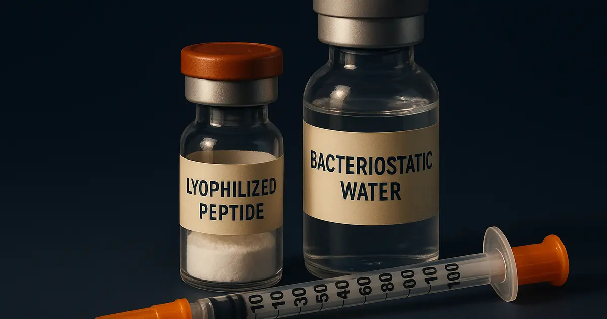 how to reconstitute pt141 How Much Bacteriostatic Water for PT-141 (2026)