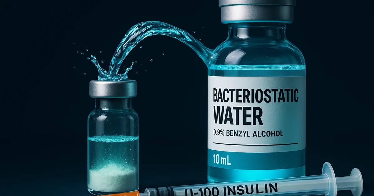 hgh bac water How Much Bacteriostatic Water for Semaglutide (2026)